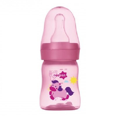 Mamadeira Neopan Criativa 70ml Rosa