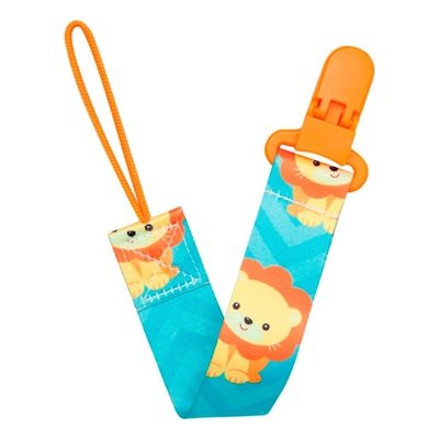 PRENDEDOR CHUPETA ANIMAL FUN LEAO BUBA
