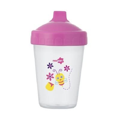 Copo Neopan Antivazamento com 250ml Rosa