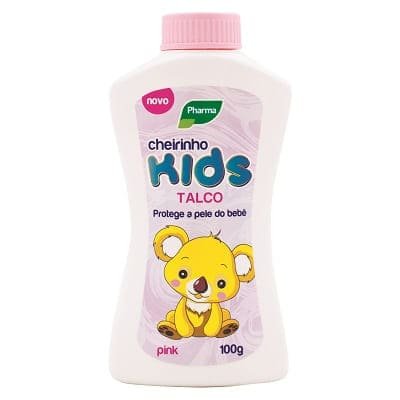 TALCO CHEIRINHO KIDS 100G ROSA PHARMATURA