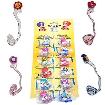 PRENDEDOR CHUP ELLEN E ERICA SILICONE